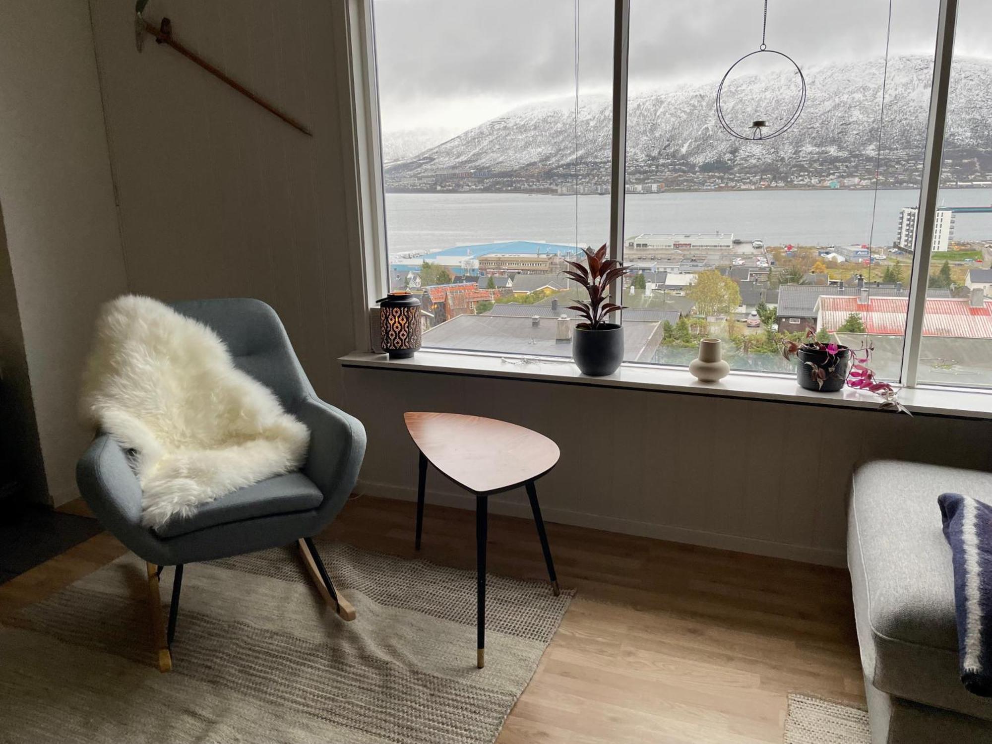 Апартаменты Penthouse With Panorama View And Great Location! Тромсё Экстерьер фото